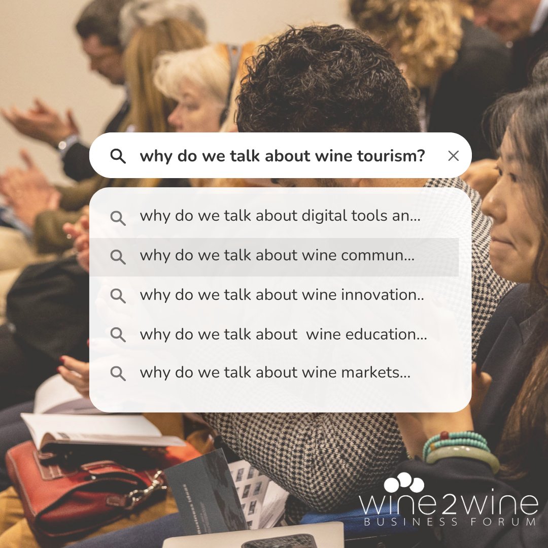 Exploring the profound impact of #winetourism at #wine2wine Business Forum: an ever-expanding sector with ripple effects on local economies, job creation, and sector development! 🛰️🍷 🍇 Join us at #wine2wine2024 on Nov 4-5 to shape the future of the wine industry.