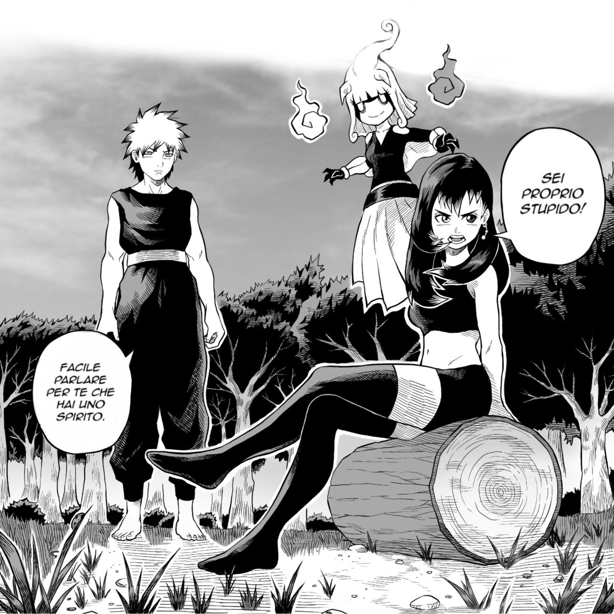 Rune96_'s tweet photo. Spirit Guardian parte 8
...ecco...questa è Evelyn. Dante come al solito se le va a cercare!

Lasciate Like per supportare il Manga Italiano! A fine lavoro sarà pubblicato il capitolo online.

#manga #anime #drawing #drawing #DragonBall #art #shounen #jump_譲 #fight #characterart https://t.co/1PUtjEh7J3
