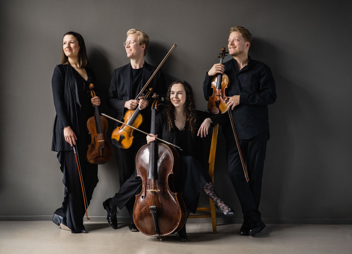 🎼🎻 Escape the cold with the warm sounds of @marmenquartet, the final performance of Halifax Philharmonic Club's 2023/24 season. 📅 Fri 15th Mar, 19:30 in the Crossley Gallery 🍽 Pre-show dinner option at @truenorthhx 🅿 Free parking after 17:00 🔗 bit.ly/3TAPphe