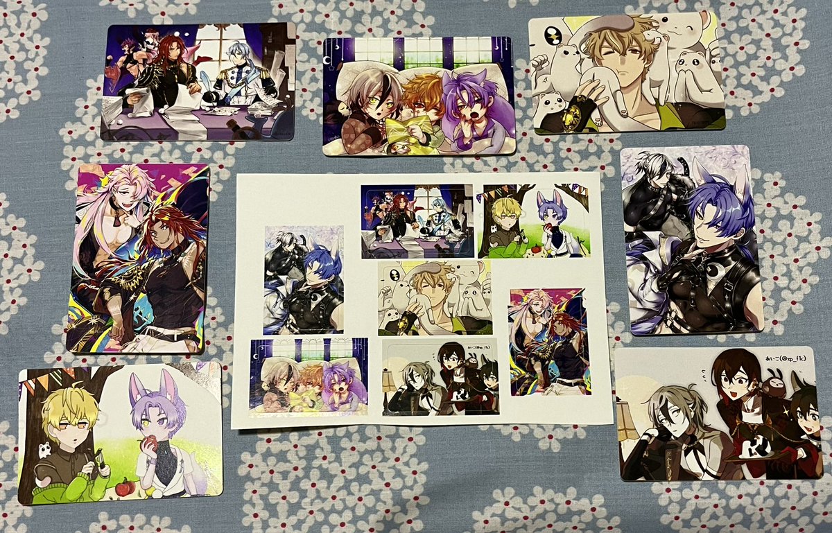 シャッフル・ジュエリーボックスさんの開催記念グッズが届きました🥰

ポストカードもシールもどちらも素敵で、絵柄によって違う用紙に印刷されているのがとても綺麗でした✨

シールもスマホケースの内側に入れられるので、入れ替えて楽しもうと思います😊

開催ありがとうございました！

#SJBX_NCSO