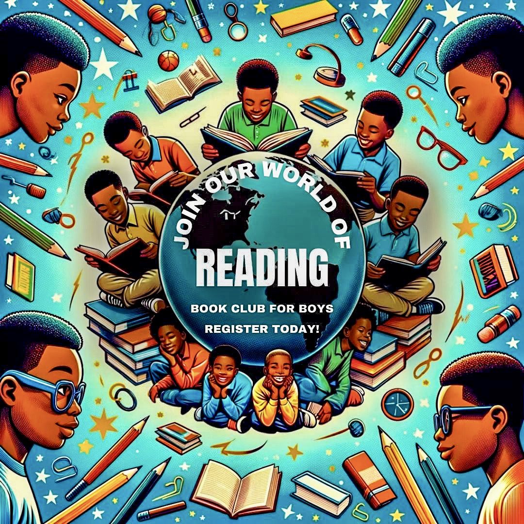 mrcrawfordceo's tweet photo. BOOK CLUB FOR BOYS

Unlock a world where your son sees heroes like himself! 

Our virtual book club for Black American boys is here to inspire and connect through stories that matter.

#BookClub #education #books #reading #literacy #inspiration #motivation #leadership #success https://t.co/SxVJFKezH4