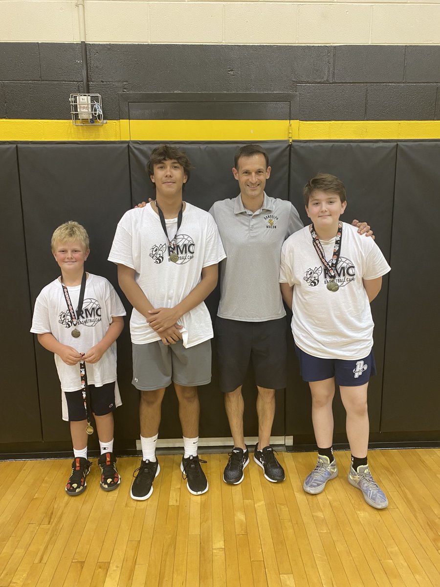 Interested in working with your favorite RMC Hoops coaches and players to reach your full potential?

Sign up for Summer Camp!  See link and graphic below for pricing, age ranges, and dates offered🐝

rmcbasketballcamps.com/register.cfm

#GOJACKETS