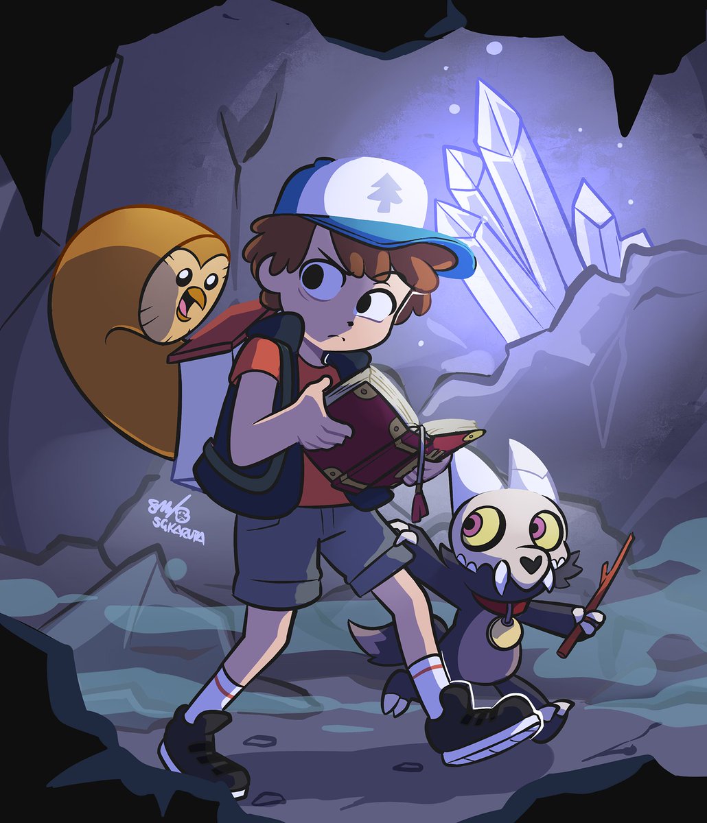 Cahyadi Budiman - Dipper Pines - Gravity Falls Redesign, image size:1030x1200