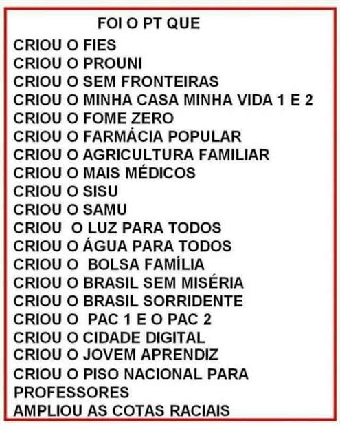 #LulaFaz
Governo Lula é BIS em 2026.