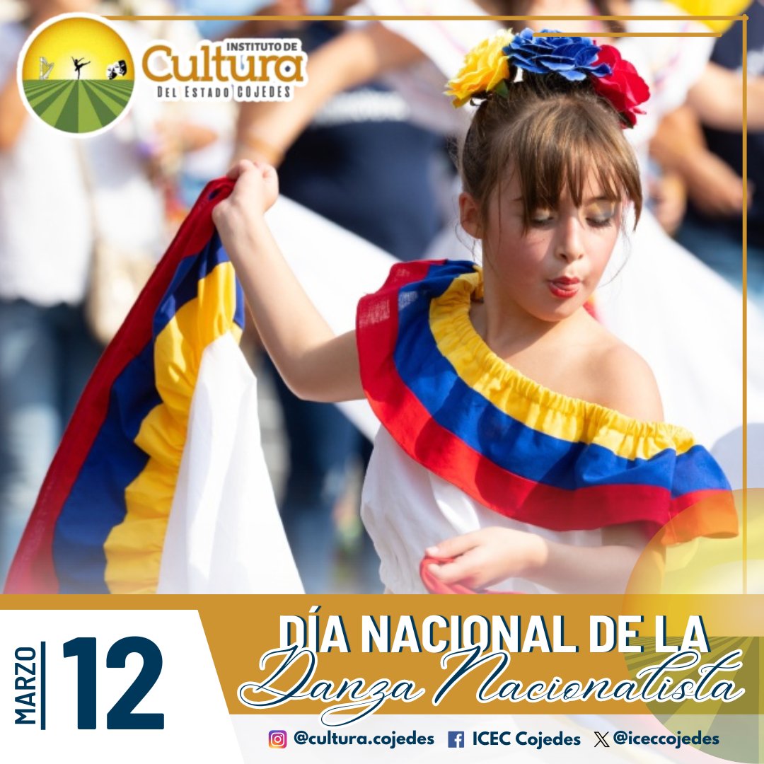 iceccojedes's tweet photo. Cada 12 de marzo se celebra el Día de la Danza Nacionalista y en Venezuela hay un sinfín de talentos que han demostrado impecables presentaciones en las diferentes categorías; niñas y niños, jóvenes y adultos conforman una familia cultural que se expande cada vez más. https://t.co/oAwW1muarx