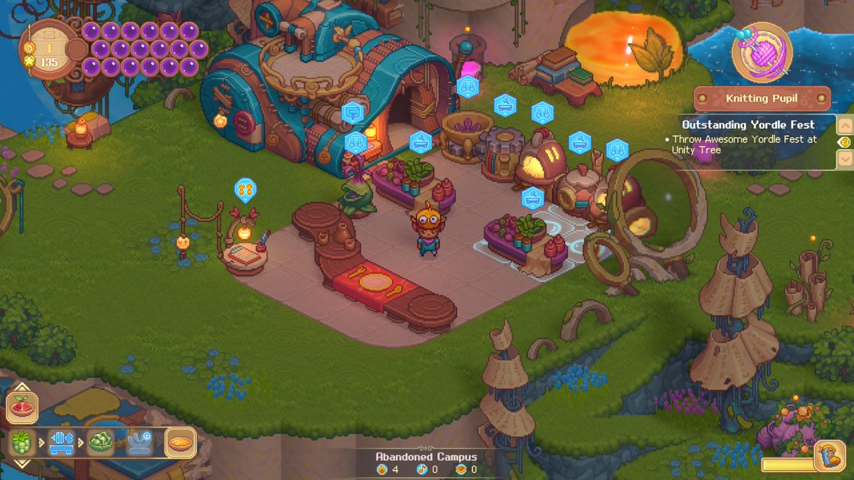 LazyBearHelper's tweet photo. @LazyBearGames Food stand! Food stand! Gotta feed everyone and upgrade the house 😁 https://t.co/R65OoqLWYt