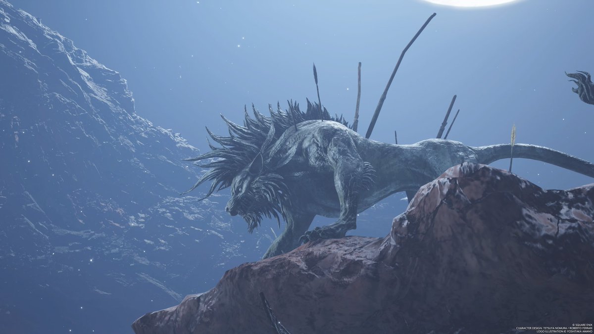 FF7 #FF7リバース ナナキと父セトとの対面( ⌑ )💖 リメイクで見たかっ