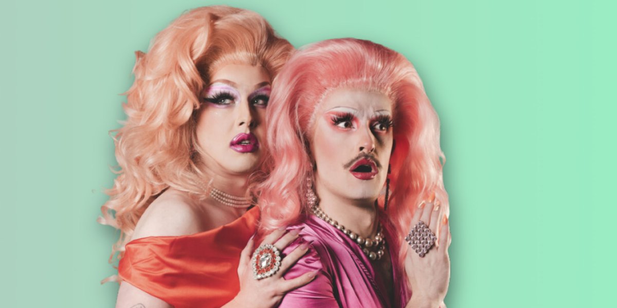 On Sale! Polly & Esther, Sat 4th and Sun 5th May! A high camp chaotic drag cabaret, written and performed by iconic Welsh mother and daughter drag duo Polly Amorous & Esther Parade. Tickets 👉tinyurl.com/polly-and-esth…
