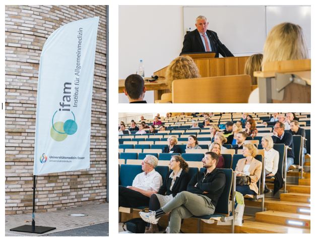 NRW-Gesundheitsminister Laumann sprach am 7.TdA in Essen über die Stärkung der hausärztlichen Versorgung aus landespolitischer Perspektive. Melissa Stiefermann @UniklinikEssen & Stefan Wilm @UniklinikDUS zeigten, dass eine Reform der ärztlichen Approbationsordnung überfällig ist.