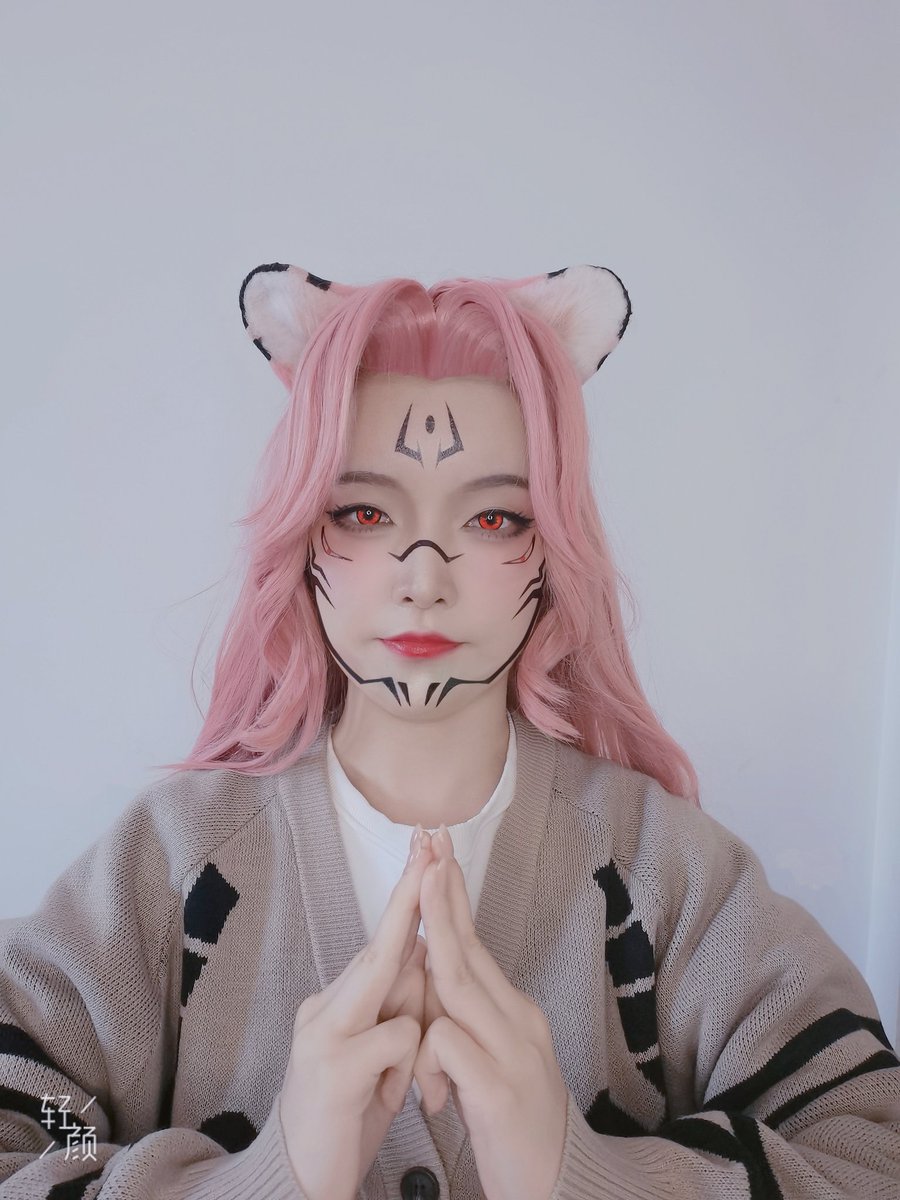 RY39701070's tweet image. ♀👅的试妆
#cos #cosplay #两面宿傩 #sukuna