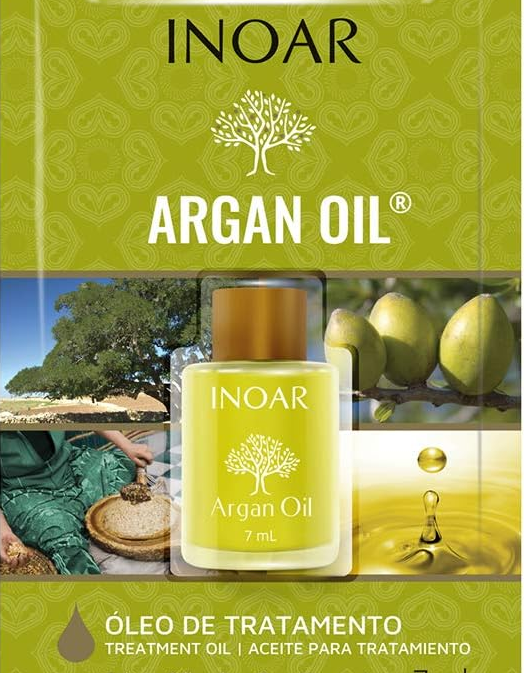 Inoar Argan Oil Óleo Capilar Original 7 Ml, Inoar