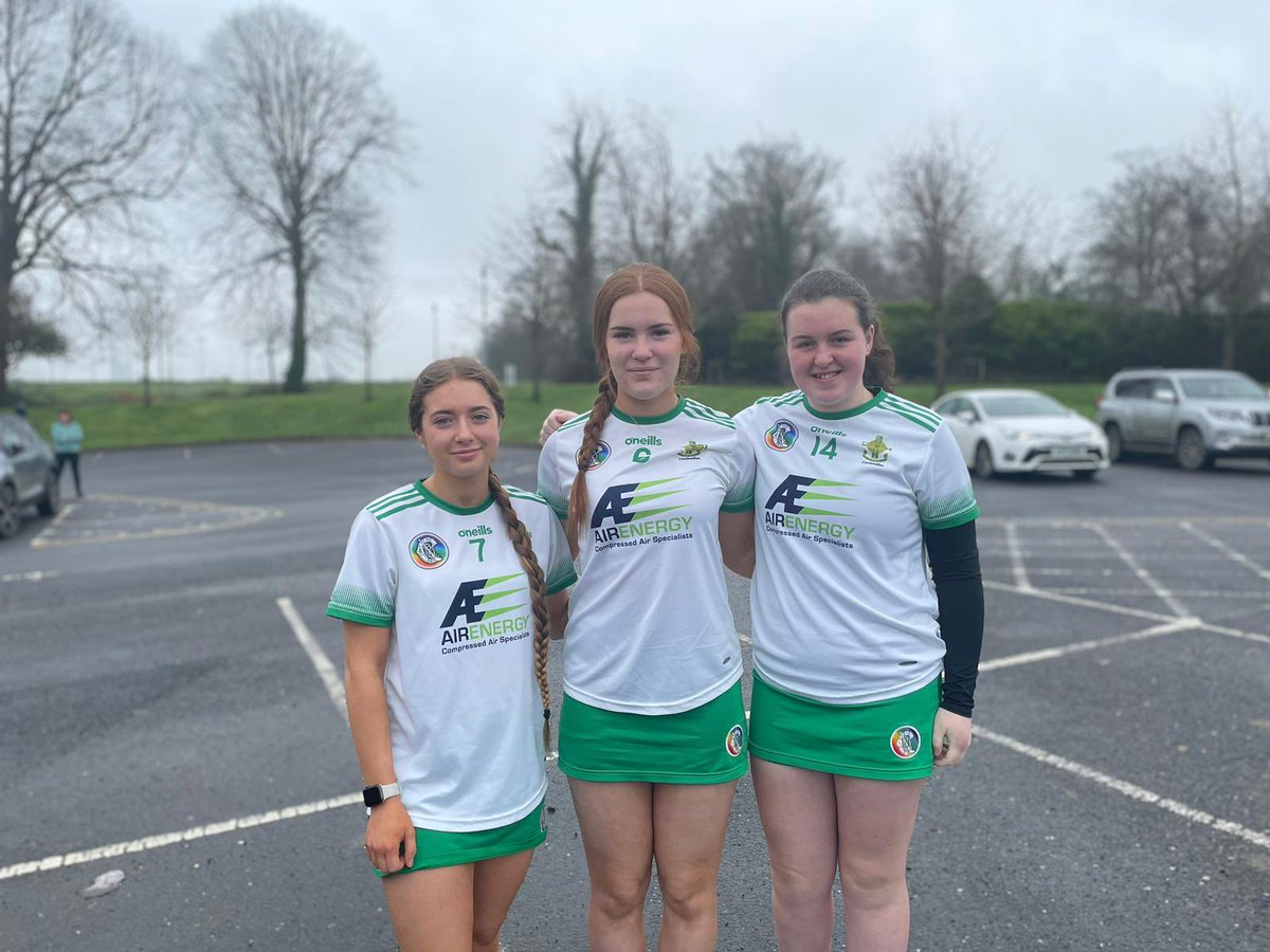 Wishing Mia, Enya and Mia all the best of luck today as they attend the QUB Future Star Camogie trials! What an achievement 💚🤍