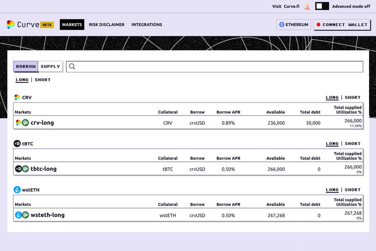 Curve Lend (aka LlamaLend) is up! Ape responsibly

lend.curve.fi