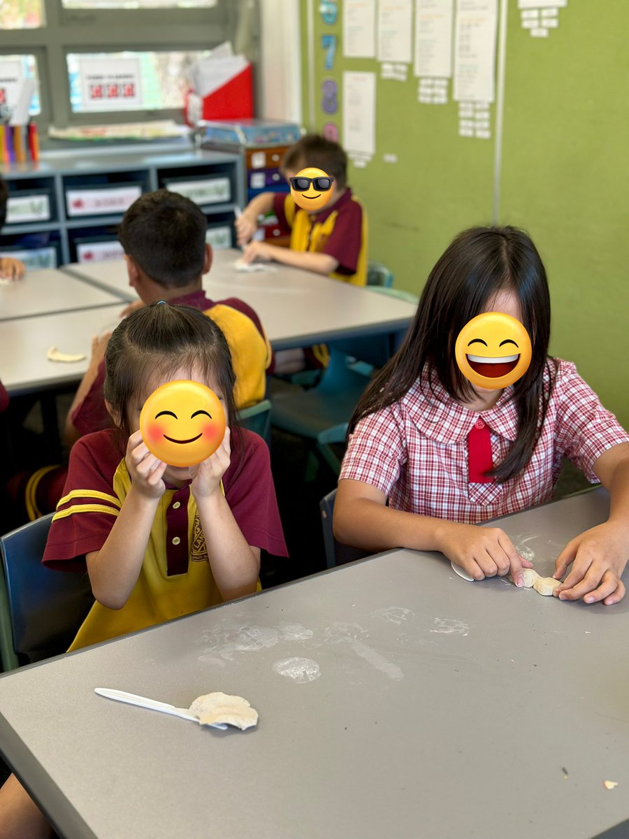 In Creative Arts, we have been learning about clay and different sculpture building techniques. We can’t wait for them to dry so we can colour them @LansvalePS