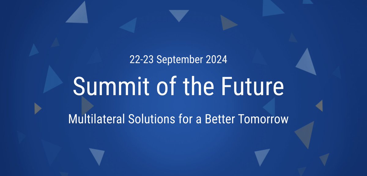 👉Stakeholder Group of Persons with Disabilities is advocating for disability specific references in the Pact for the Future. The Summit of the Future, where this pact will be finalized, is uniting global leaders to build a better future this September: internationaldisabilityalliance.org/blog/stakehold…