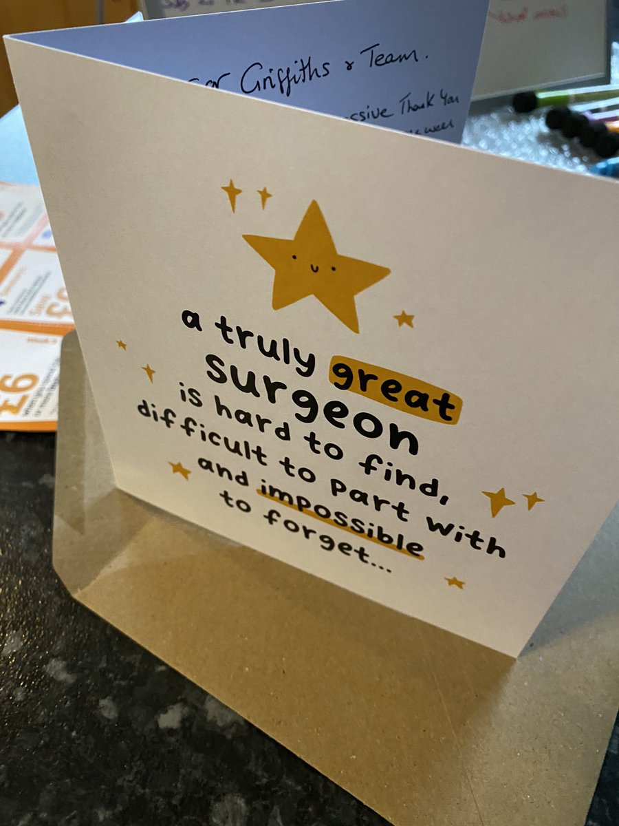 One of my tips is to keep every thank email, note or card. When the days get tough in surgery it is good to remind yourself of all the patients and families who are eternally grateful for you and your team’s care.