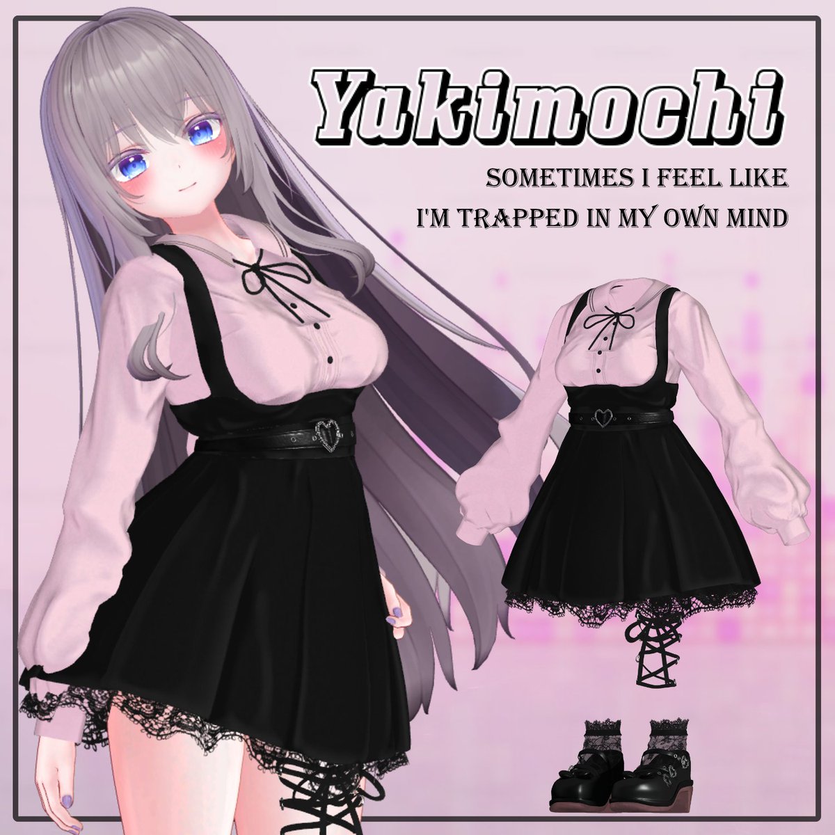 BoothOveray's tweet photo. 【PB】【 9アバター対応】 Yakimochi 【VRChat想定】
https://t.co/Uw6POc8sEe

【RT Event】  RT + Follow 해주신 분은 추첨 3분께 풀세트를 보내드립니다 ♥ 
 ~ 03. 18 11:00 (KST)   
Booth 하트도 부탁드려요..! 
 #OverayCloset https://t.co/GYTFdUGZYn