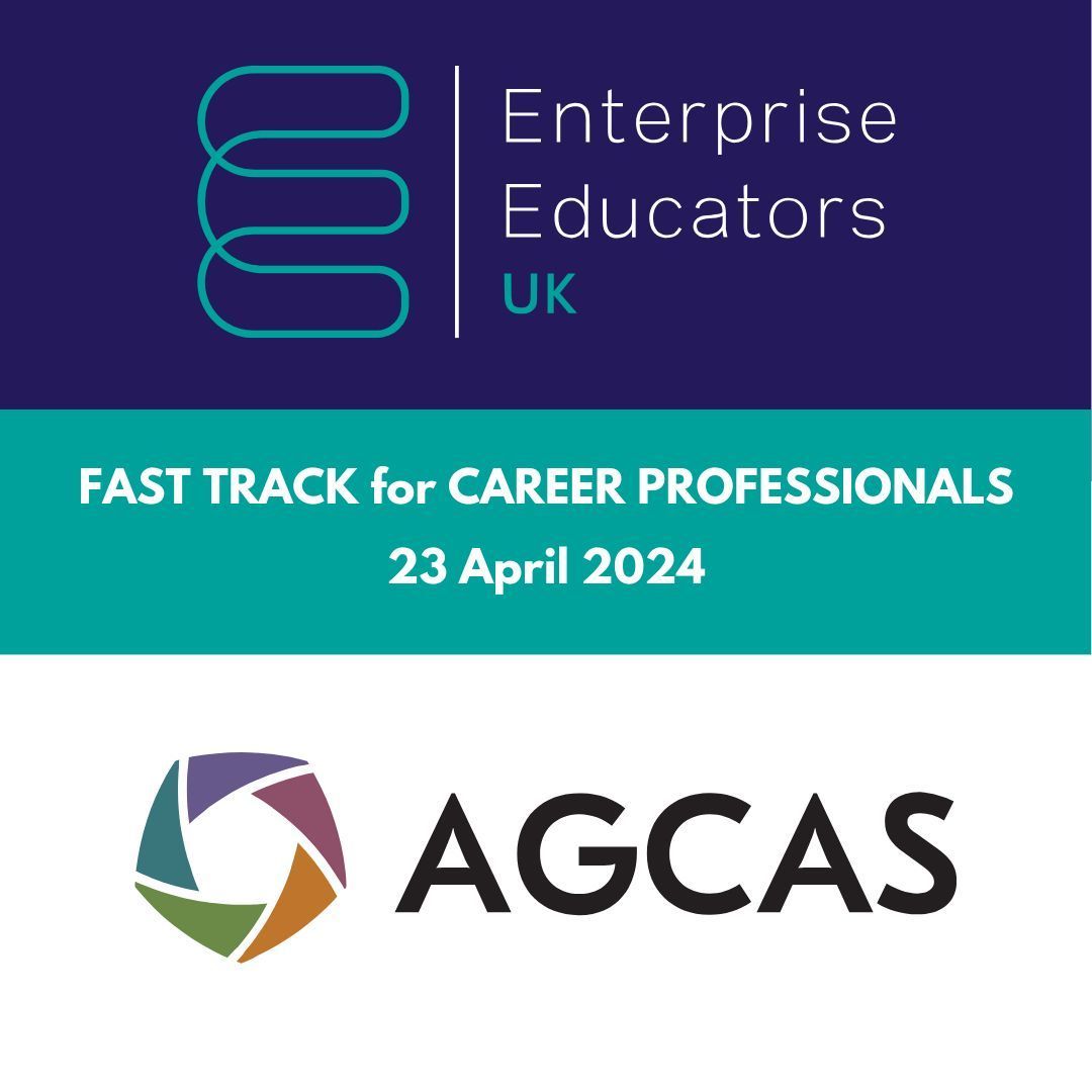 NEW FOR 2024 - Fast Track for Career Professionals on 23 April. Are you looking to 'Fast Track' your understanding of #enterprise and #entrepreneurship? If so, this partner event with <a href="/AGCAS/">AGCAS</a> is for you! Click here for further details - buff.ly/4a0JQ0L