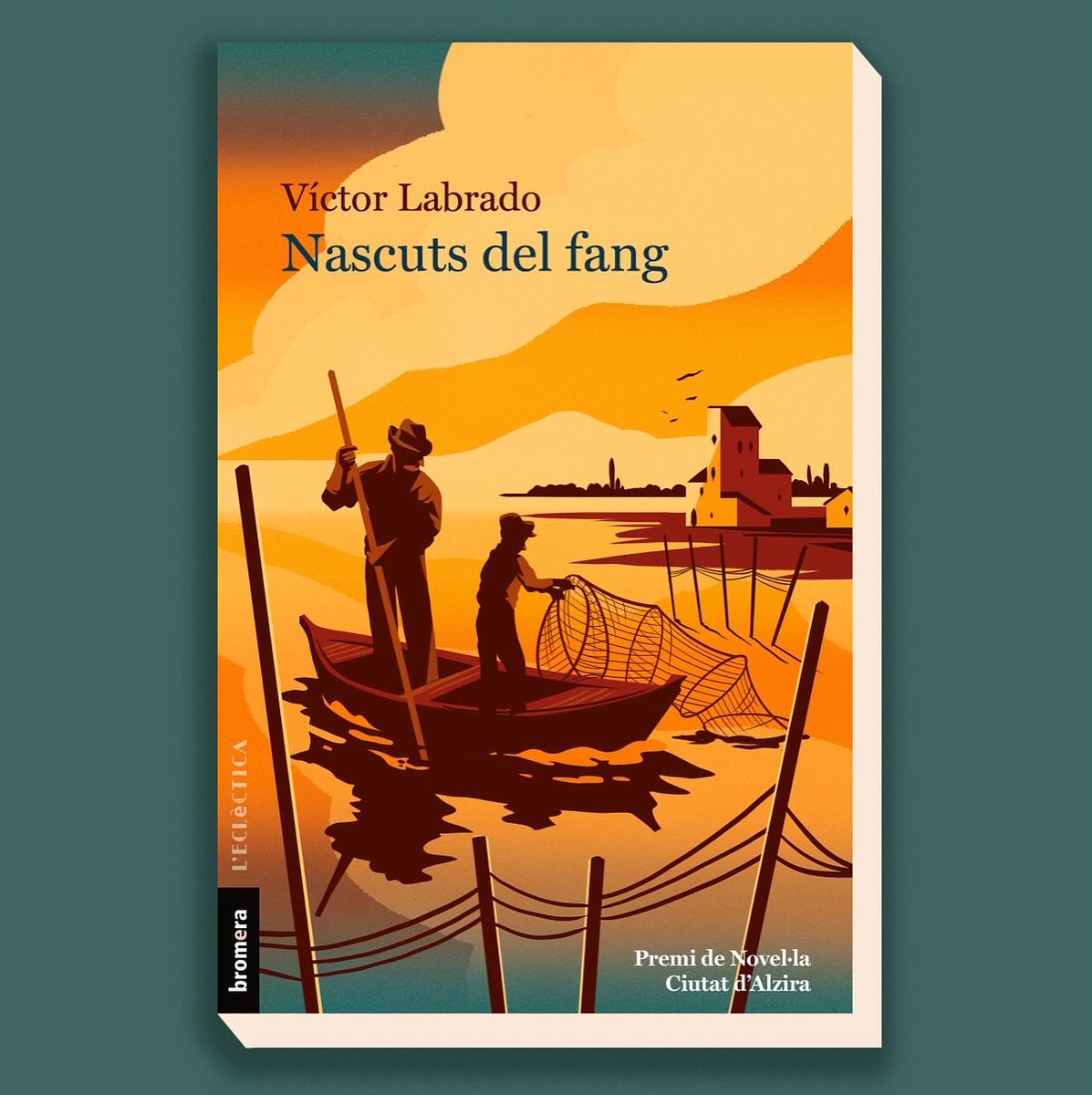 PepBoatella's tweet photo. Coberta pel llibre ‘Nascuts del fang’ de Víctor Labrado. Premi de novel·la Ciutat d’Alzira. Edita @bromera 
DA: Marc Senabre https://t.co/8Aaks0EBDp