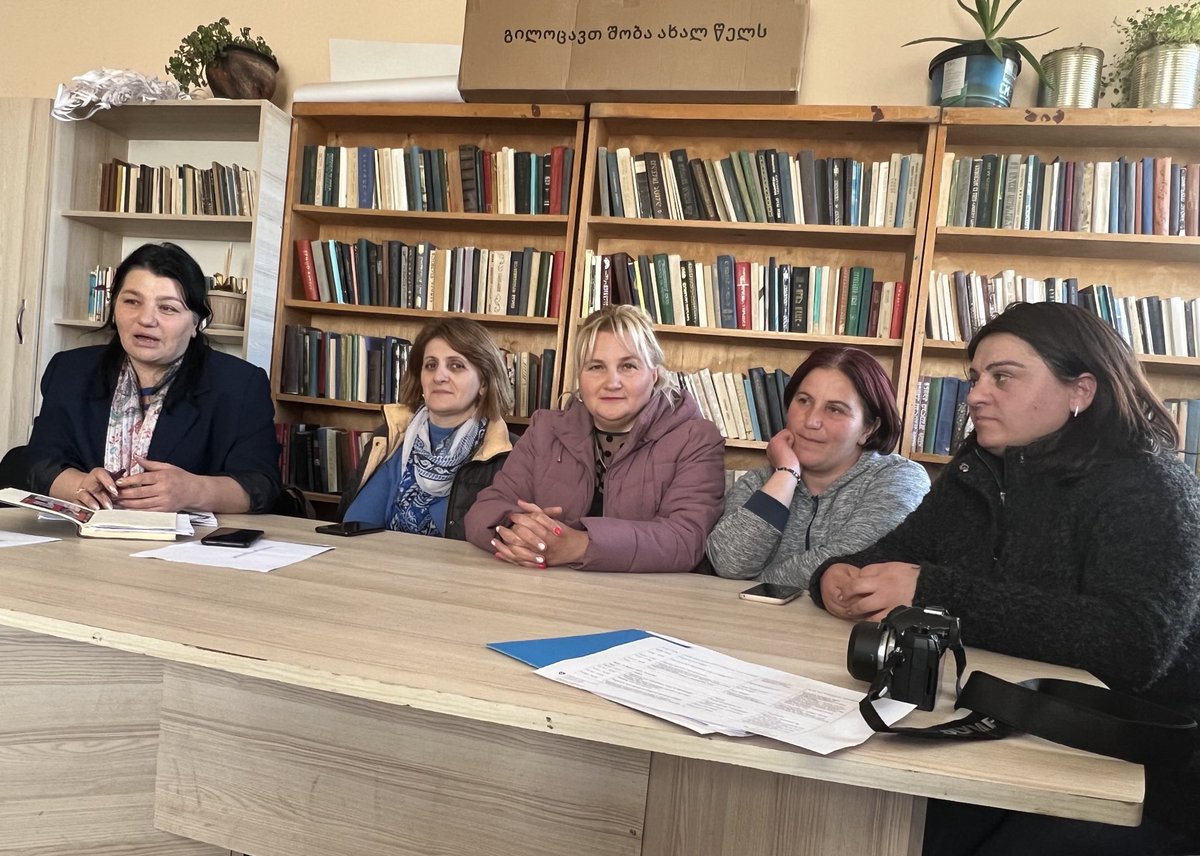 Kaori Ishikawa კაორი იშიკავა (@ishikawakaori) on Twitter photo On a field mission with partners from <a href="/AustriaInGe/">Austrian Embassy Tbilisi</a> and <a href="/SwissDevCoop/">Swiss Development and Cooperation</a> in Akhaltsikhe and surrounding villages to meet inspiring local women groups.
Local authority #investinwomen <a href="/unwomengeorgia/">UN Women Georgia</a> through #GRB.
#IWD2024 On a field mission with partners from <a href="/AustriaInGe/">Austrian Embassy Tbilisi</a> and <a href="/SwissDevCoop/">Swiss Development and Cooperation</a> in Akhaltsikhe and surrounding villages to meet inspiring local women groups.
Local authority #investinwomen <a href="/unwomengeorgia/">UN Women Georgia</a> through #GRB.
#IWD2024