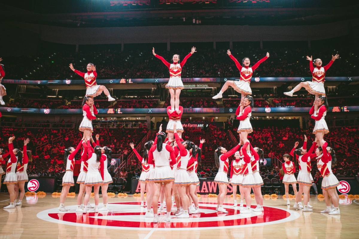 TEAM EXPO共創メンバーで、チアリーディングの強豪校、#箕面自由学園