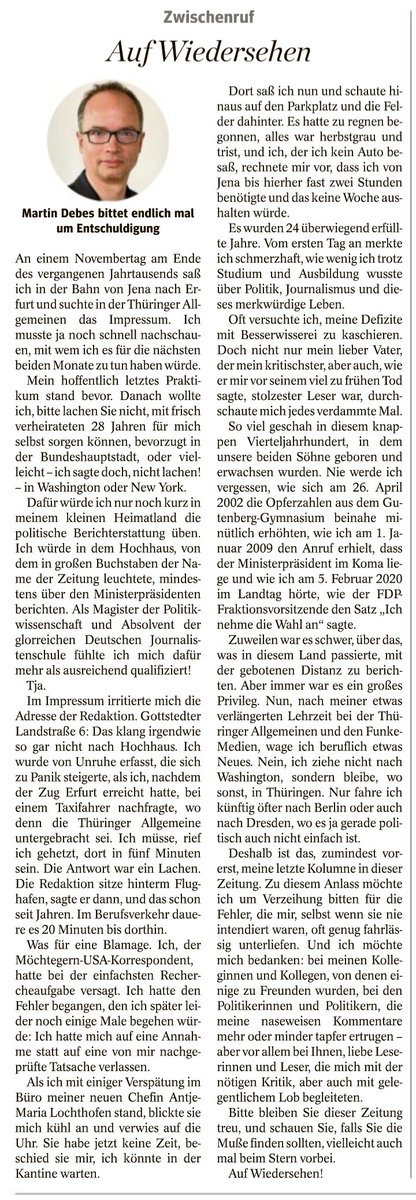 Martin_Debes's tweet photo. Danke. https://t.co/Kkoknt5TyP