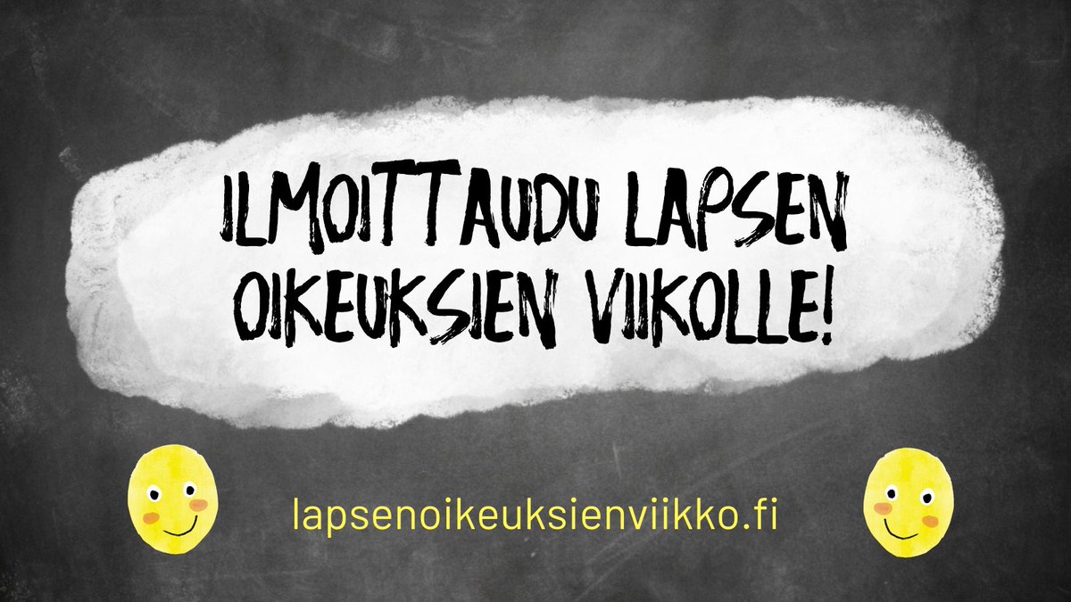 Lapsen oikeudet tweet media