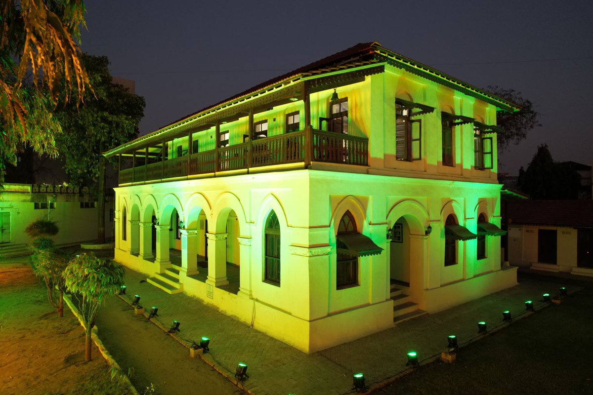 Before and after restoration photos of Kochrab Ashram of Mahatma Gandhi in Gujarat