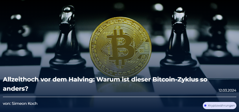 HKCMNews's tweet photo. Allzeithoch vor dem #Halving: Warum ist dieser #Bitcoin-Zyklus so anders?

Hier geht's zum Artikel: 
https://t.co/0raqJW0I7s
