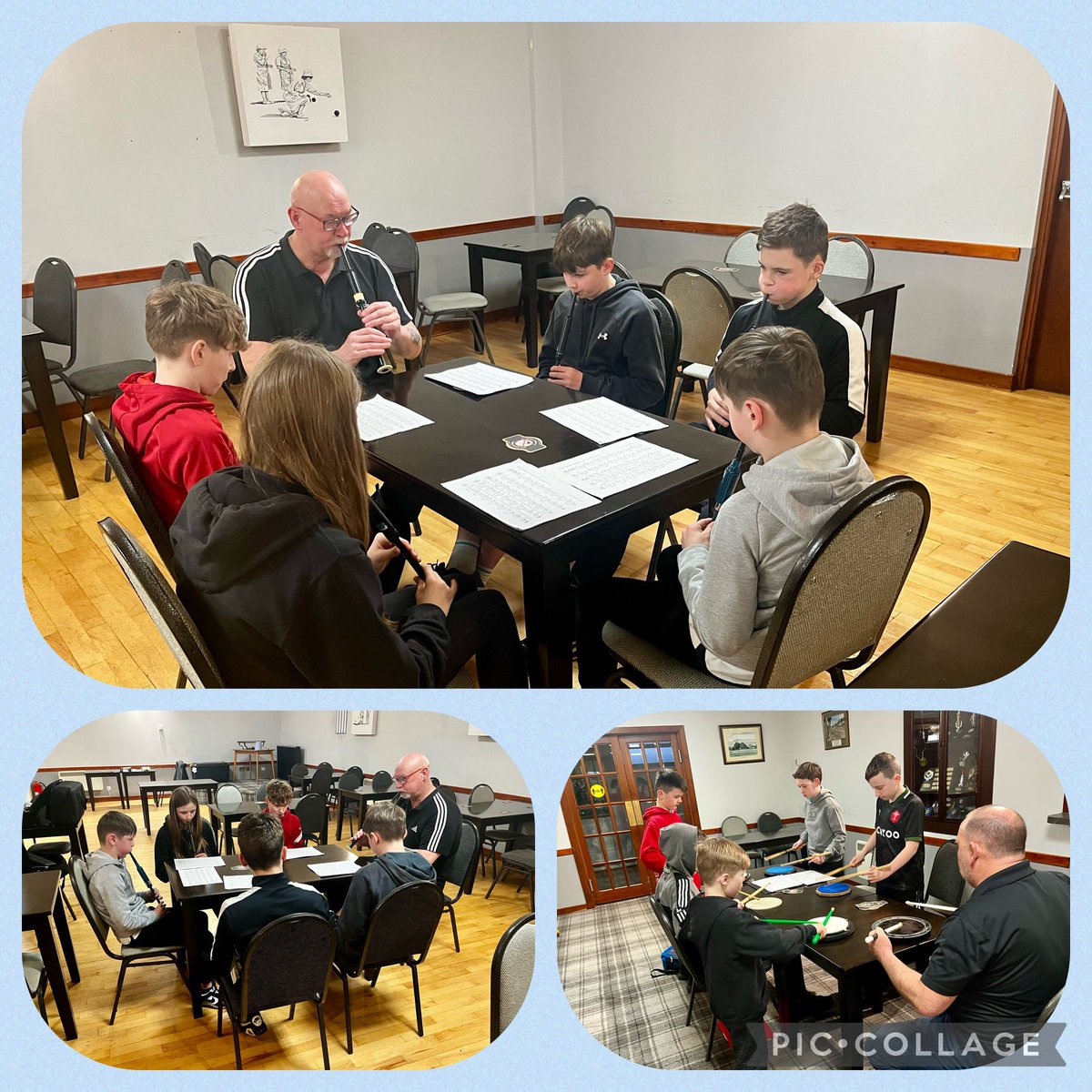 Store Manager &amp; Member Pioneer Lorraine meeting one of Ross-shire local causes RACPADS Great to see the junior team practicing and hearing how coop funds will support them.
#pipesanddrums 
#CommunityEngagement 
<a href="/racpads/">Ross and Cromarty PB</a> 
<a href="/PaulMcPCoop/">Paul McPherson</a> 
<a href="/DSimps0104/">Daniel Simpson</a> 
<a href="/andybDGM/">Andy Baird</a>