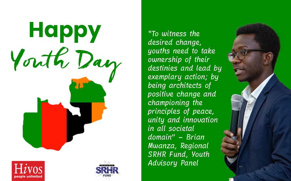 Happy youth day Zambia 🇿🇲. Today we honor the country’s youth and their importance to the nation’s continued health. <a href="/brianmwanza/">brianmwanza</a> highlights the need for youths to take ownership of their destinies. 

#YouthDayZambia #Zambia