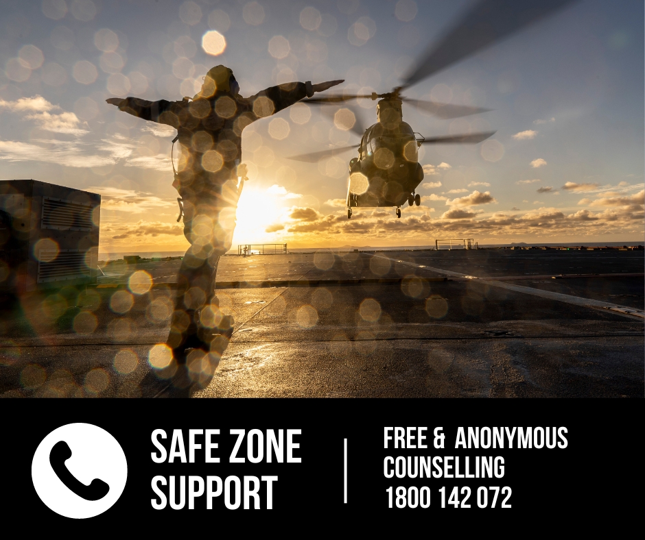 We don’t need to know who you are or where you served. For professional, anonymous mental health support at any time of the day or night. ☎️ 1800 142 072 #YourADF #AusNavy #AusArmy #AusAirForce