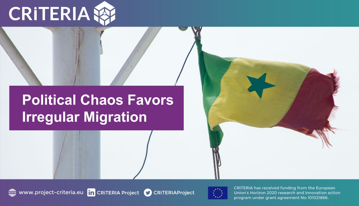 📑New blog post by @CKassimeris from @CoE_CERIDES on the political turbulences in Senegal forcing many to flee the country taking one of the most dangerous see journeys via the Atlantic Ocean: project-criteria.eu/political-chao…

#H2020 #Migration #Vulnerability #RiskAnalysis