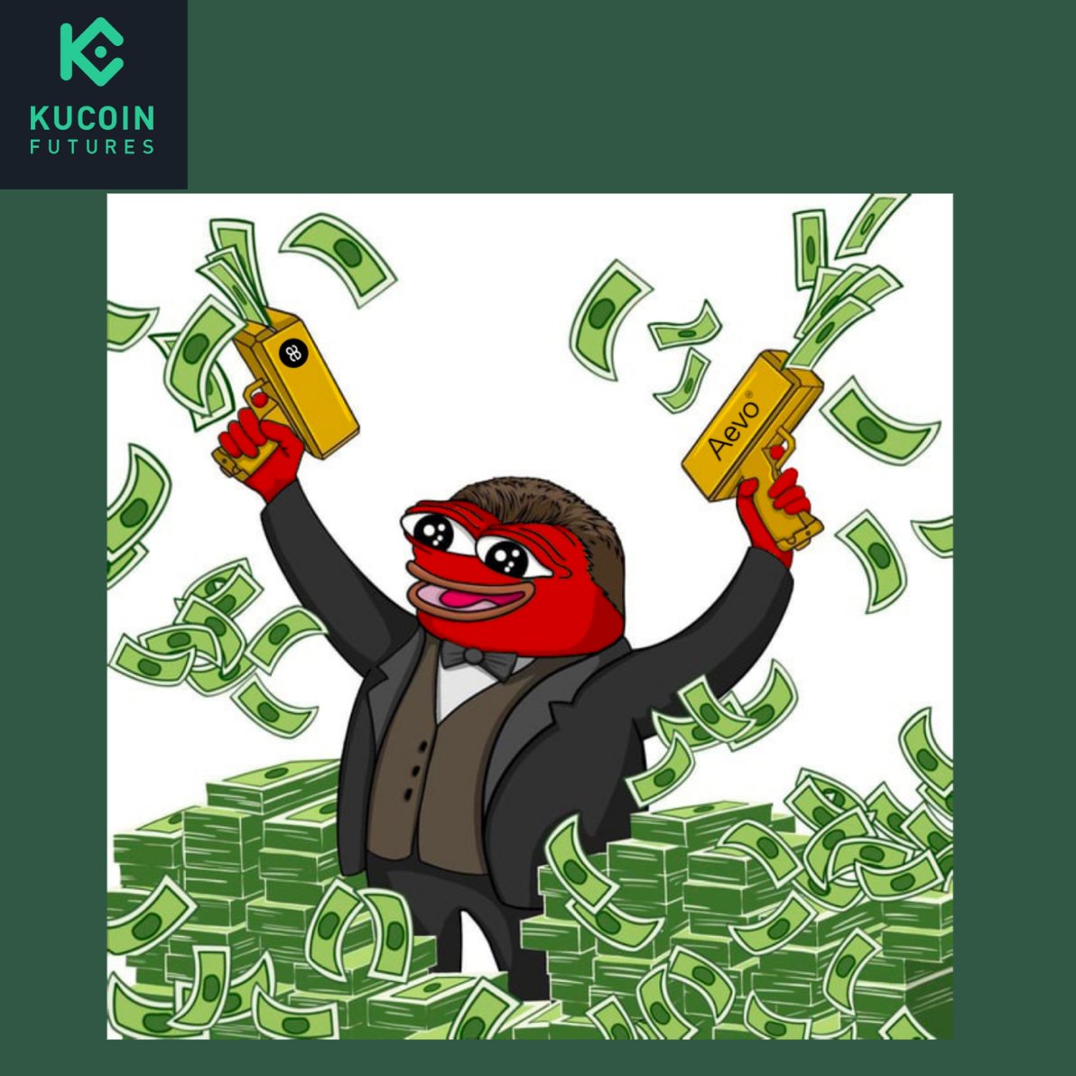 Next: $AEVO 🚀 

💰100 USDT Futures Trial Fund * 6  

✅ Follow <a href="/KuCoinFutures/">KuCoin Futures ⚡️</a> &amp; <a href="/aevoxyz/">Aevo</a> 
✅ Repost, Like this tweet  

Winners will be announced in 24 hrs