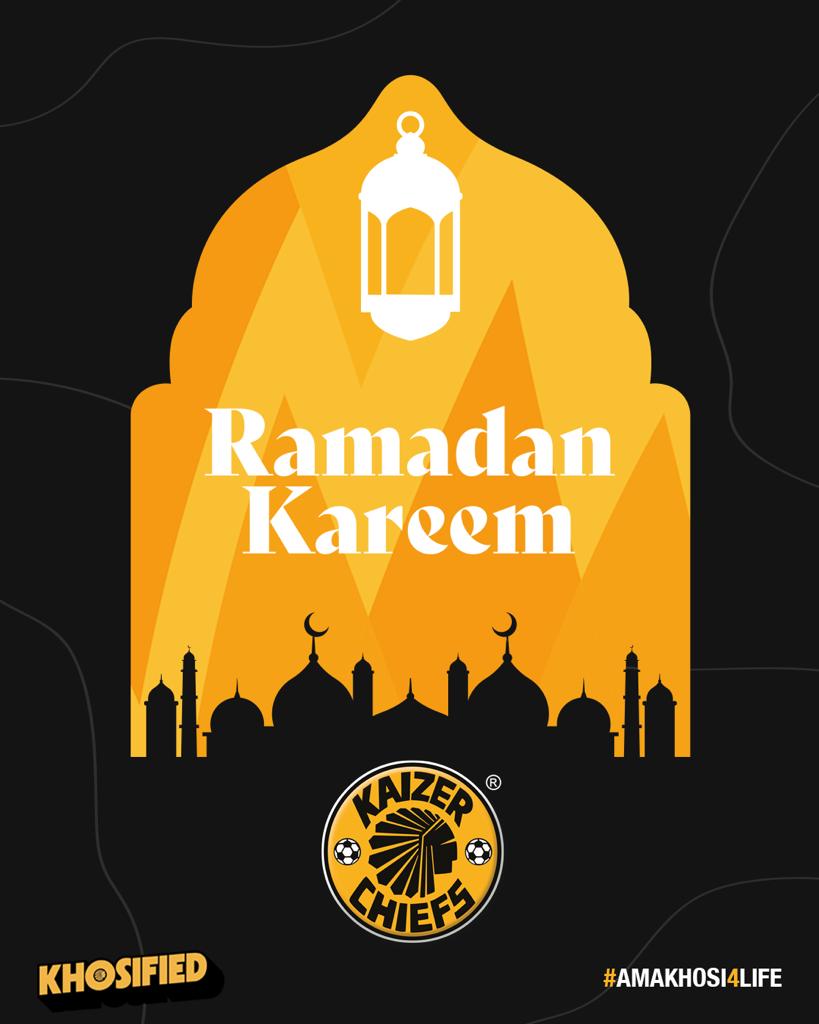 Ramadan Kareem to all our supporters around the globe who will be adhering to this holy month. We are sending you Love & Peace. #Amakkhosi4Life