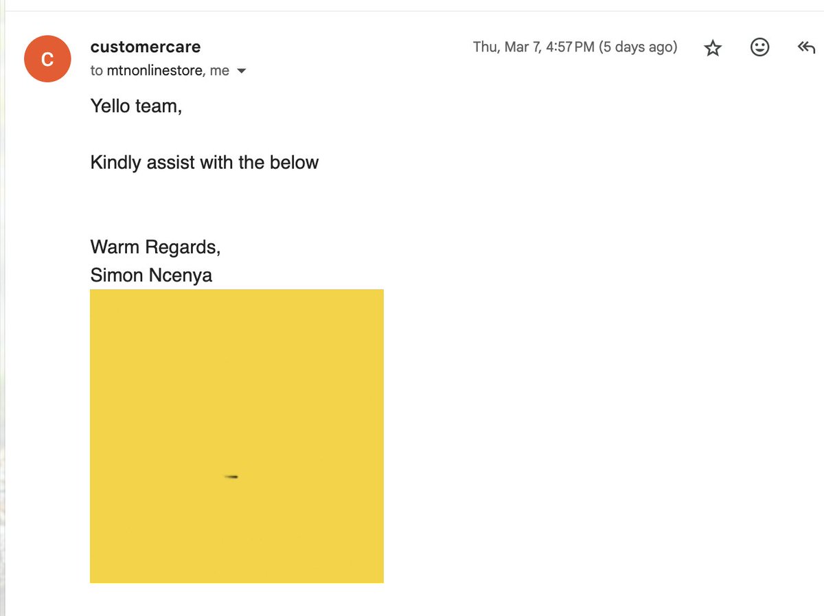 RaviRaghavaS's tweet photo. @MTNza Hi, this is the order number 26721. I have been in contact since the Feb 26 and the subject of the mail is Wrong item received Order# 26721 from the id ravionlineragh@gmail.com. There are only mails stating to help but nothing after similar to this https://t.co/lJKzOjpJ3r