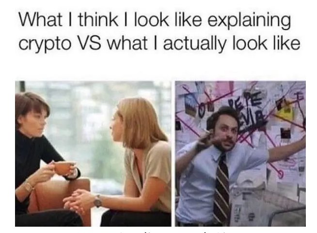 flipster_io's tweet photo. When I'm explaining to my friends the difference between Pepe and $PEPE...🐸 🚀

#memes #dailyhumour #crypto https://t.co/COxmVoKk1u