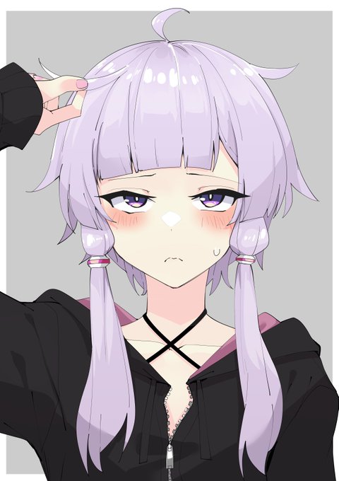 「ホルターネック 紫髪」のTwitter画像/イラスト(新着)