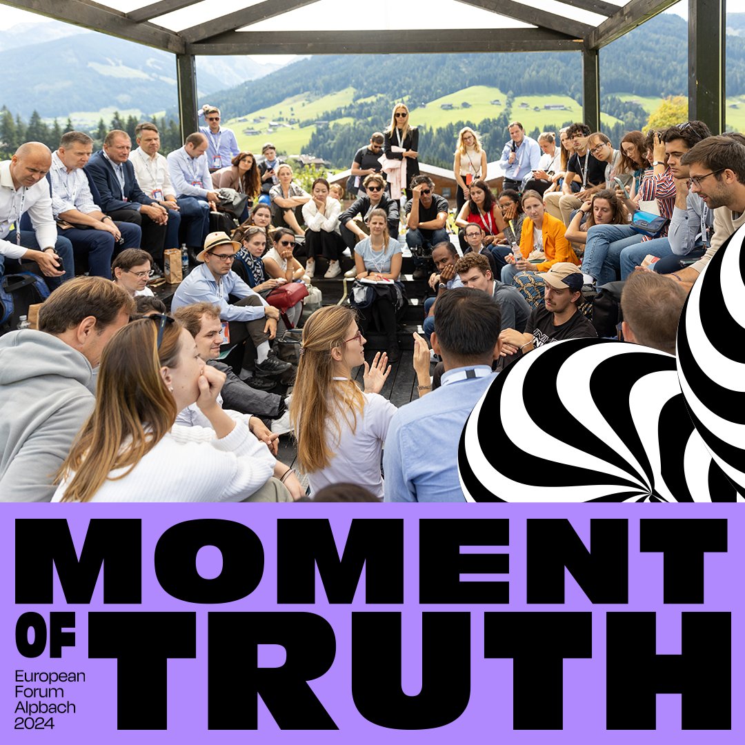 ¿Eres joven y quieres ayudar a decidir el futuro de Europa? ¿Quieres hablar del medioambiente 🌳, de política 🏛️o de economía 💲? ¡Entonces te interesan las becas para participar en el <a href="/forumalpbach/">EuropeanForumAlpbach</a> de 2024! 🥳 👇