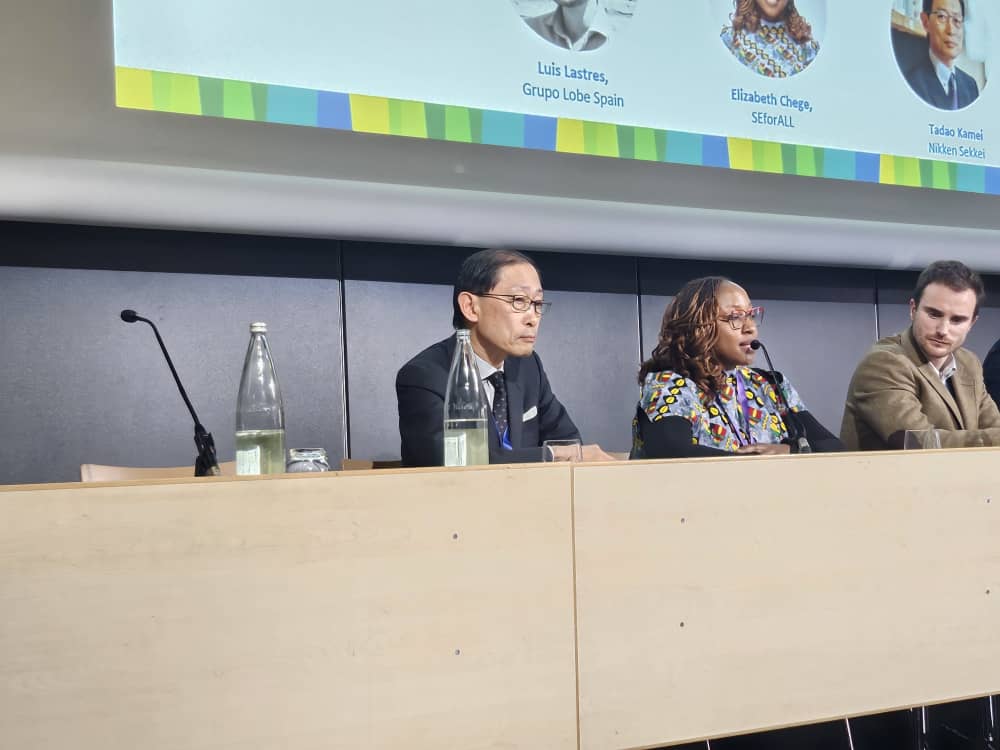 ElizabethWChege's tweet photo. Proud to have joined a panel discussion at the Building and Climate Global Forum in Paris last week, where we emphasized passive design and energy efficiency to tackle building heating and cooling needs effectively.
#EnergyEfficiency
#BuildforClimate https://t.co/vJfdmfMLWr