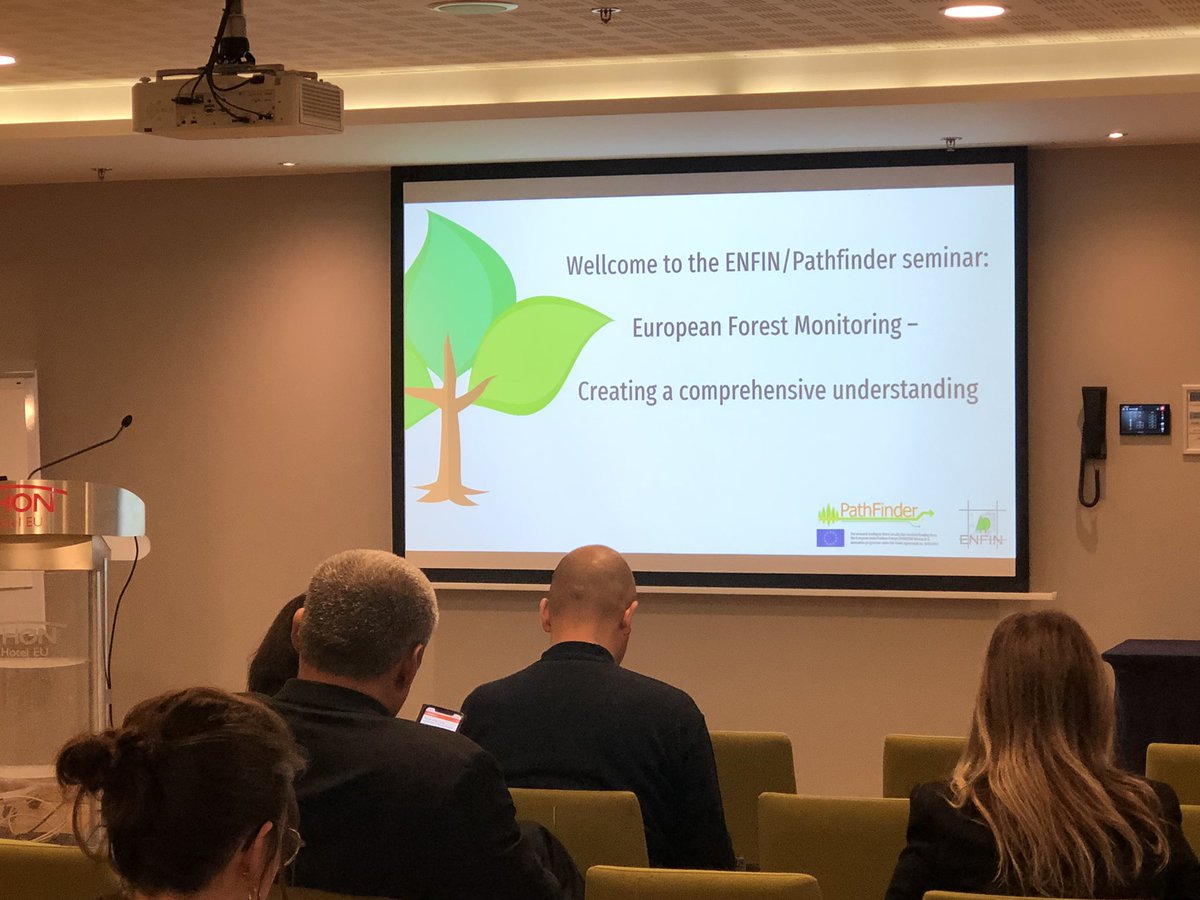 🇪🇺 We’re here at the ENFIN/PathFinder seminar on European #ForestMonitoring in #Brussels to foster a comprehensive understanding. 

🇦🇹 Hosted by our @bfwald partners! 

🌲 #EUPathFinder
#EUProjects #Forestry #Sustainability