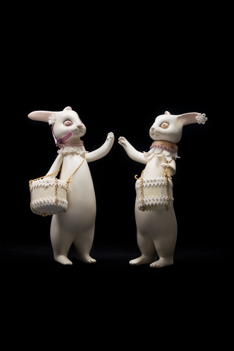 クラフトアート創作人形展終了しました
スパンアートギャラリー様より賞をいただきました
ありがとうございます！！

#クラフトアート創作人形展 
#たつたゆきこ
#うさぎ好きさんと繋がりたい 
#うさぎ#rabbit #rabbitlovers
#うさぎ人形