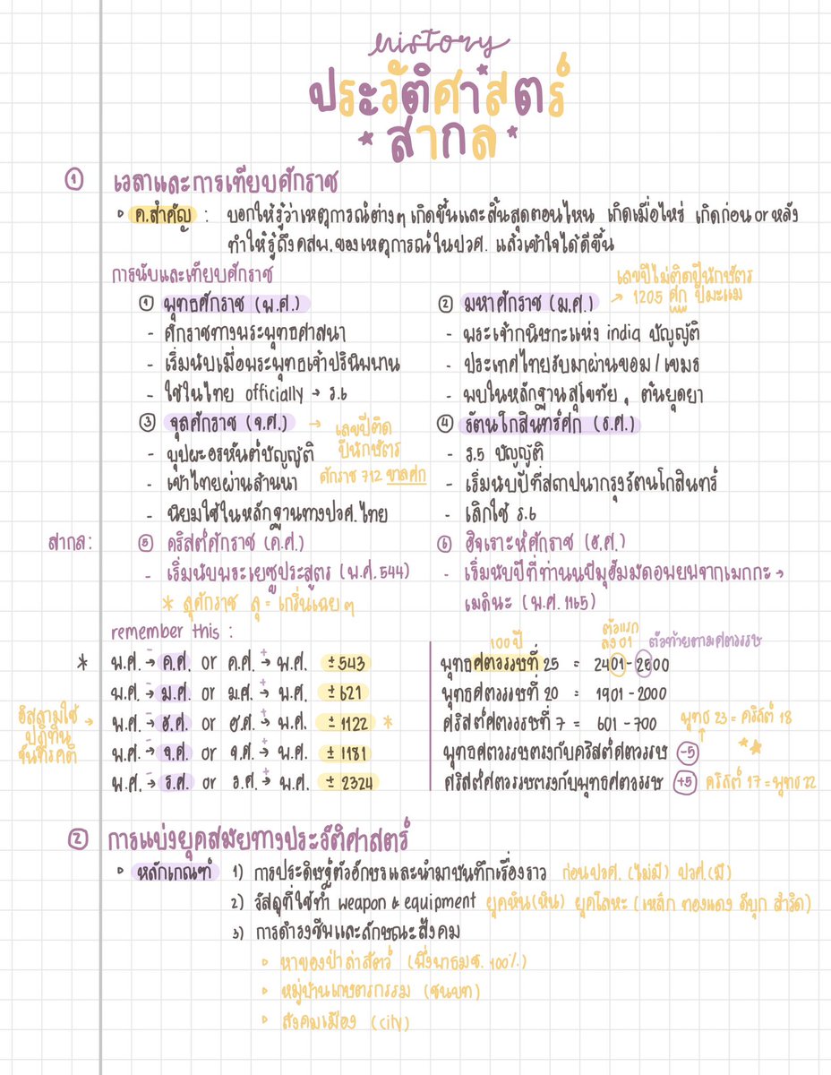 theainitials's tweet image. แวะมาแปะโน้ตประวัติศาสตร์สากลที่จดไว้ตอน midterm+final ม.6 เทอม 1 ค่า 🏄🏻‍♀️🧽 𓈒 เป็นโน้ตยาวที่จดแล้วช่วยชีวิตตัวเองตอนสอบมาก ๆ เลยอยากมาแบ่งปันค่ะ555555 ค่อนข้างละเอียดและมีหลายหน้าเลย เลือกอ่านด้าย ถ้าเนื้อหาผิดพลาดตรงไหนแก้ไขได้ตามความเข้าใจเลยน้าคะ
▫️midterm 4/6 ( ต่อในเธรด )