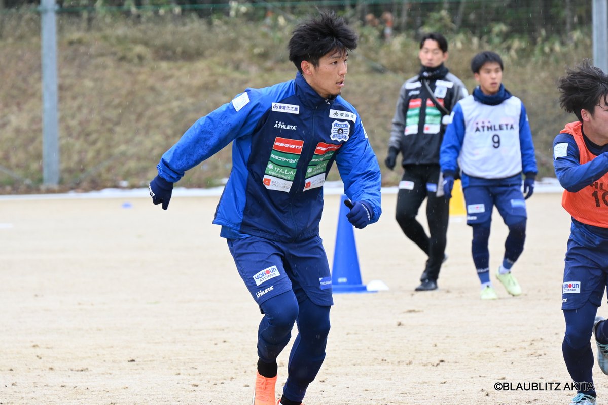 🔵𝗧𝗿𝗮𝗶𝗻𝗶𝗻𝗴 𝗣𝗵𝗼𝘁𝗼🔵 今季初となる秋田での練習
