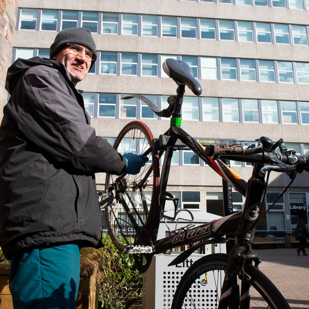 Don't forget Dr Bike is on campus this week for bike maintenance, repairs and advice! Full details on My Napier 👉 my.napier.ac.uk/news-and-event…