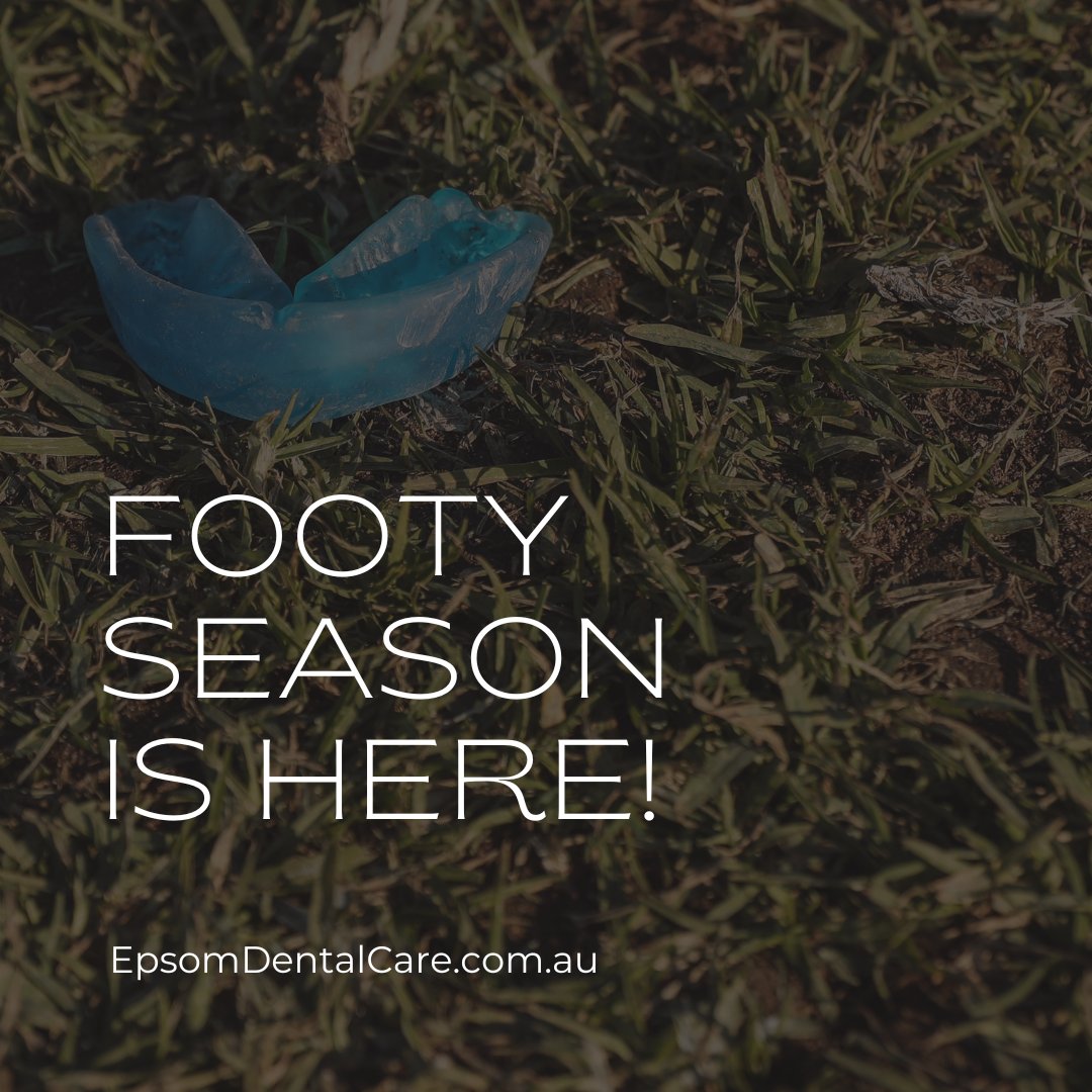 Keep your smile in the game with a custom mouthguard! Protect your teeth from potential injuries. Visit us!

#FootySeason #CustomMouthguard #DentistBelmontWA #EpsomDentalCare #BelmontWA #dentistperth #perth #belmont