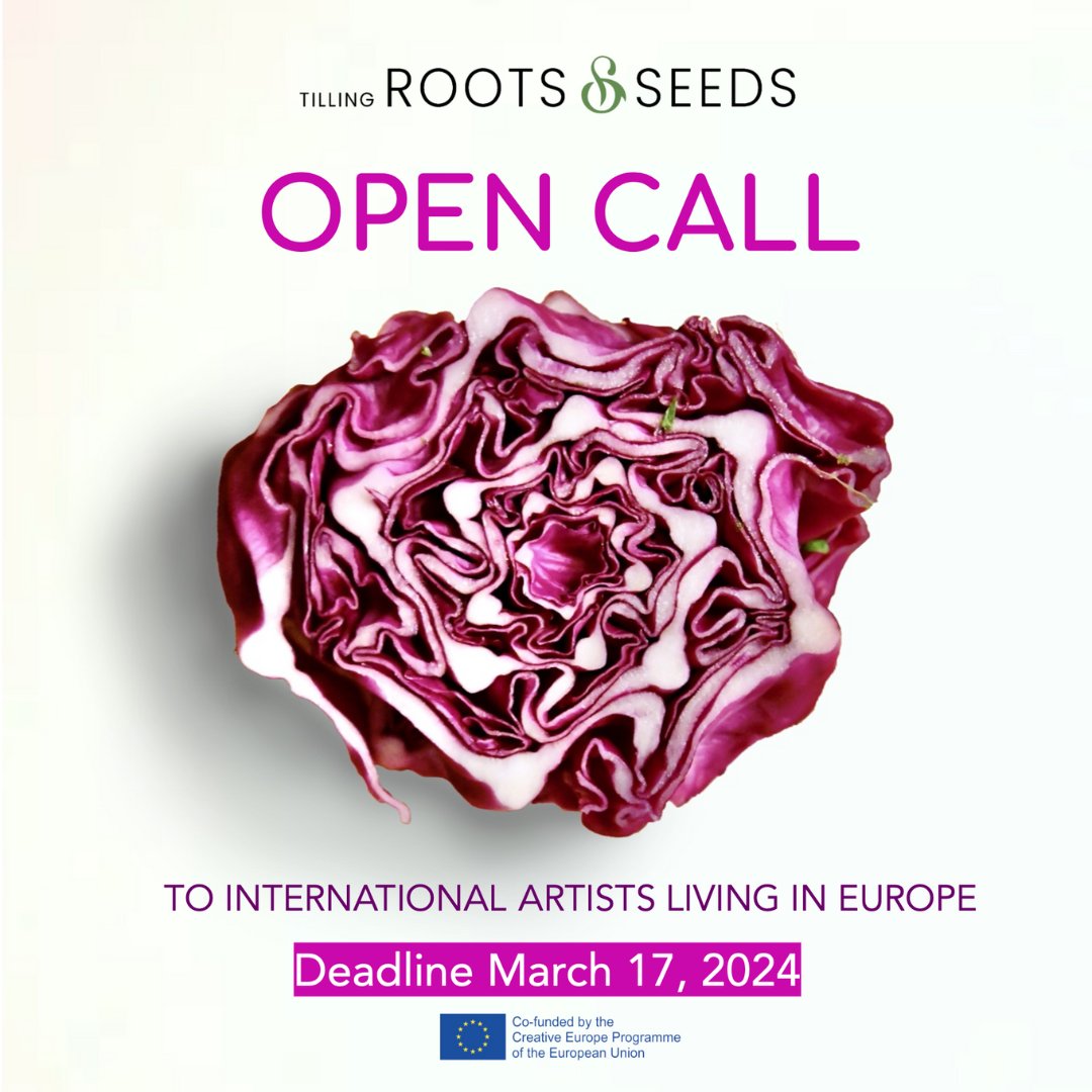 LAST WEEK to apply for 3 research residencies (Italy and Spain) and 1 production grant in the framework of @Rootsandseeds21! Artists or collective interested in climate change, sustaibable food production can apply before 17.03. More at bit.ly/3ukVDaX