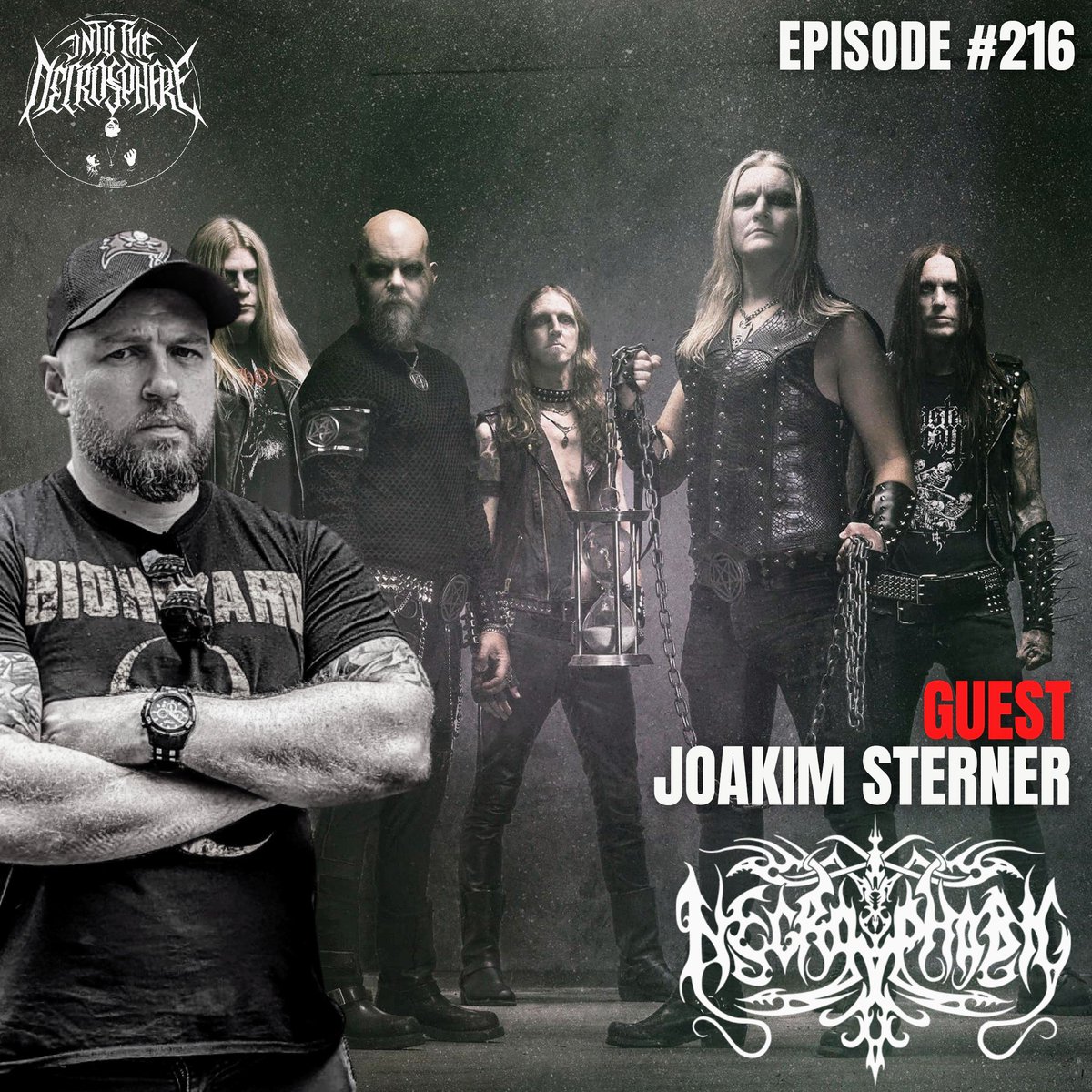 Joakim Sterner of Swedish blackened death metal legends, @necrophobic_666, joins me this week to discuss their tenth album, “In The Twilight Grey”, reminisce over the halcyon days of the Swedish death and black metal underground, and to reveal how and why he took up drumming