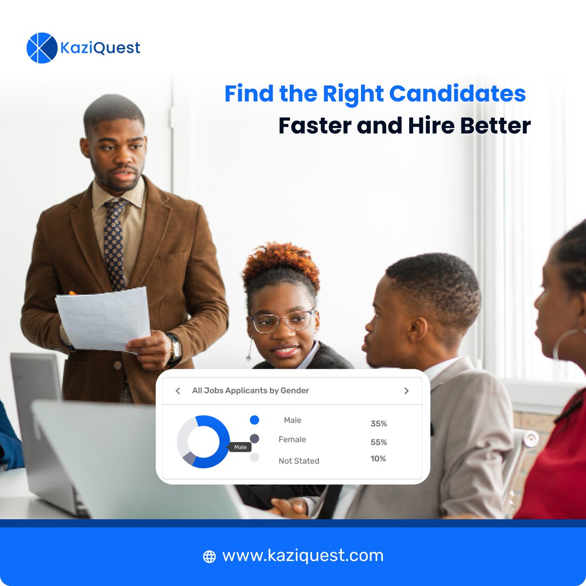 Struggling to find the perfect candidates for your open positions? KaziQuest streamlines your recruitment process by matching you with top talent.

#KaziQuest #RecruitingMadeEasy #NairobiJobs