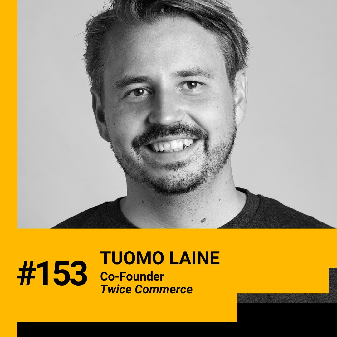 The Pursuit of Scrappiness Podcast (@scrappinesspod) on Twitter photo #Sustainability is already profitable 💰
🎙️In new episode #153 Tuomo Laine, Co-founder of <a href="/twice_commerce/">Twice Commerce</a>, on how businesses can adopt sustainable practices to increase profit & avoid #greenwashing
Finnish 🇫🇮 #startup ecosystem success and more 👇
🎧bit.ly/48WAvWF #Sustainability is already profitable 💰
🎙️In new episode #153 Tuomo Laine, Co-founder of <a href="/twice_commerce/">Twice Commerce</a>, on how businesses can adopt sustainable practices to increase profit & avoid #greenwashing
Finnish 🇫🇮 #startup ecosystem success and more 👇
🎧bit.ly/48WAvWF